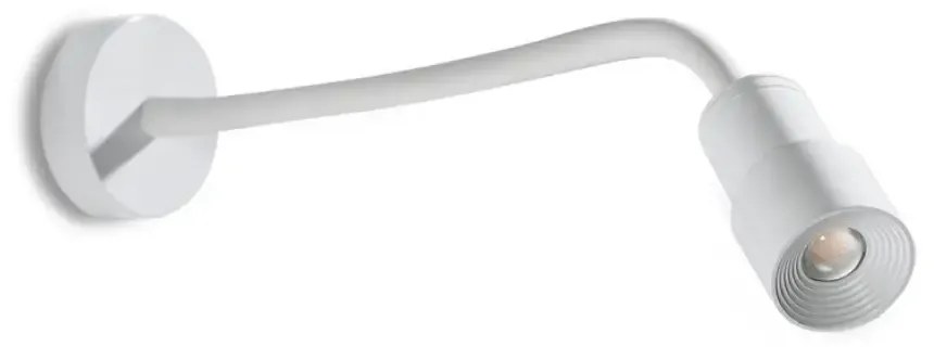 LED nástenné svietidlo Lumi Flex biele