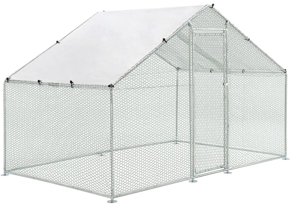 InternetovaZahrada Klietka pre sliepky - 3x2x2m