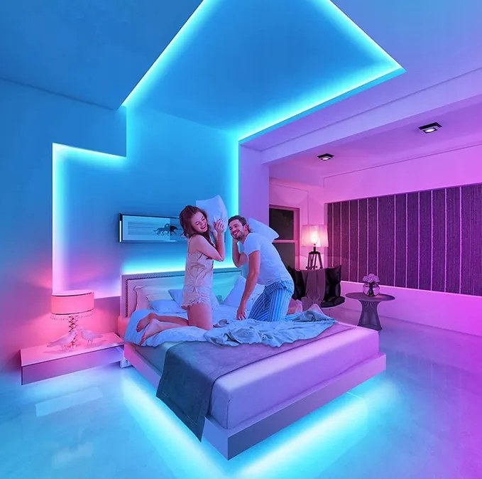 BERGE LED pásik RGB Neon COB 12V - 450D - 15W/m - IP20 - 1m