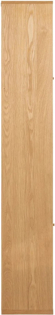 Knižnica Rangoon 90 cm dub prírodný olejovaný