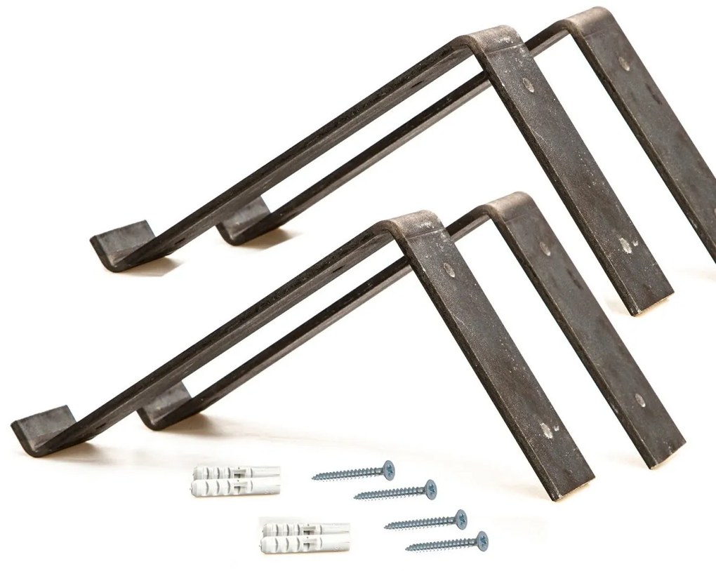 Nástenná polica LAM 60 cm orech