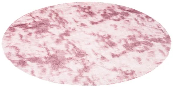 Koberec SILK DYED MR-581 ružový kruh