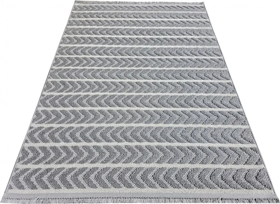 DC Koberec Milano 026 sivá krémová Rozmer: 200×290 cm