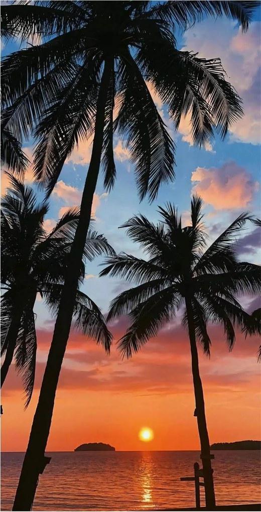 PLÁŽOVÁ OSUŠKA Z MIKROVLÁKNA TROPICAL2 100X180 CM VZOROVANÁ