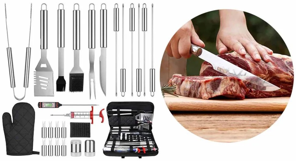 Grilovacie náradie v taške