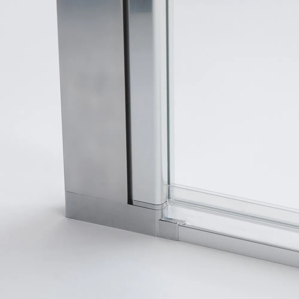 Roth Štvorcový alebo obdĺžnikový sprchový kút LYE2+LYSW1S, brillant - bez vaničky ROTH-Variant: šírka dverí: 100 cm, šírka pevnej steny: 90 cm, orien…
