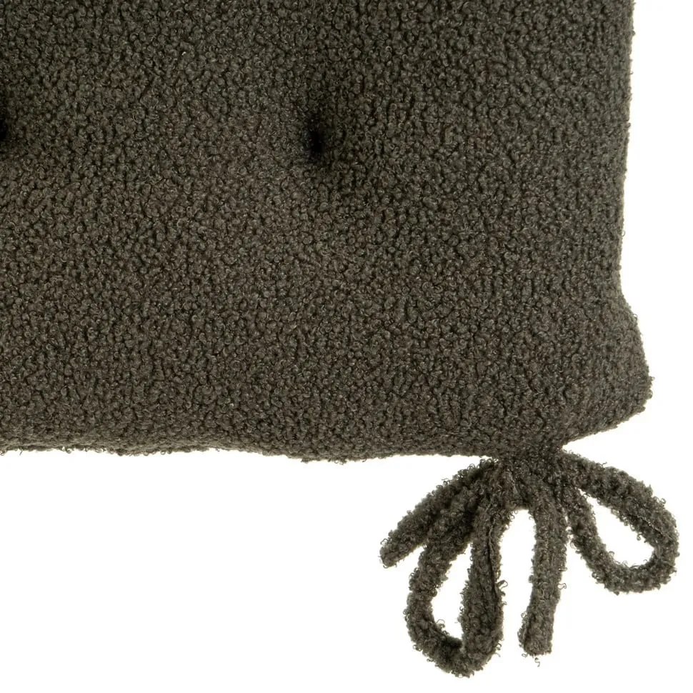 Sedák z materiálu bouclé 40x40 cm Sherpa Bouclé – Casa Selección