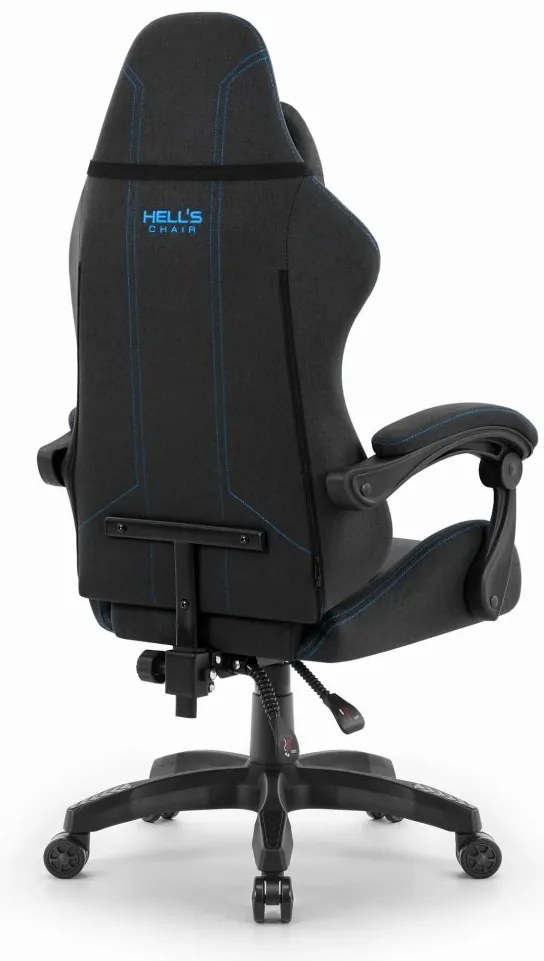 Ergonomické látkové herné kreslo HC-1014 modrá