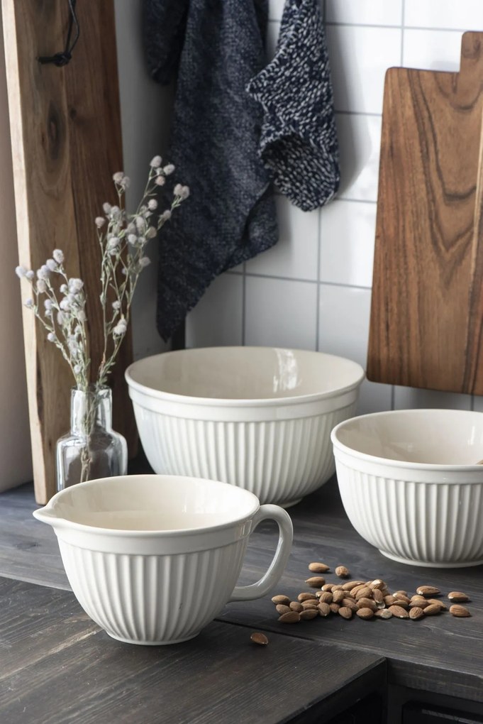 Ib Laursen Keramická misa Mynte Butter Cream Veľkosť S