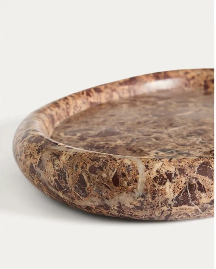 Mramorová dekoratívna tácka 28x43 cm Lenorel – Kave Home