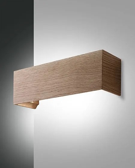 Moderné svietidlo FABAS BADIA WALL LAMP OAK 3383-21-215