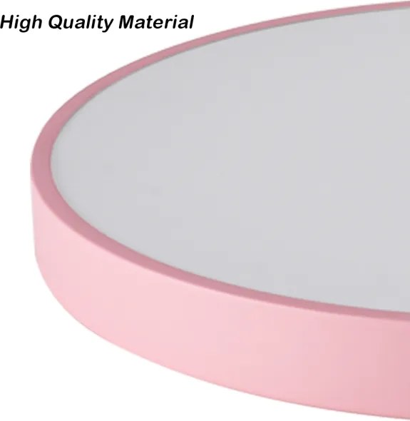 Brilagi - LED stmievateľné stropné svietidlo POOL LED/60W/230V 3000-6000K 50 cm ružové+DO