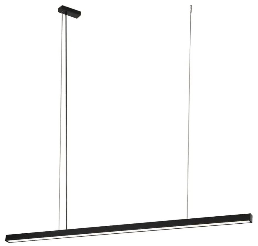 Shilo 1952 - LED Luster na lanku HANAWA LED/32W/230V 3000K CRI 90 čierna