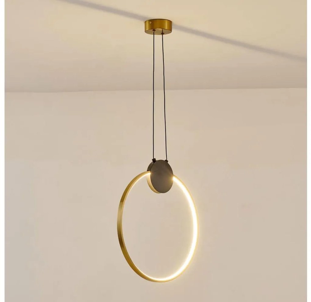 LED Luster na lanku LED/10W/230V 3000K