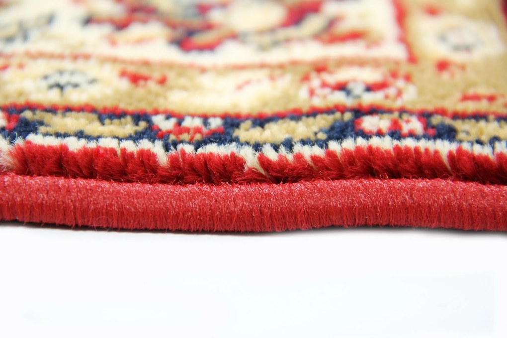 Sintelon, Kusový koberec SOLID 50 CEC, 240x340, červená, obývacia izba