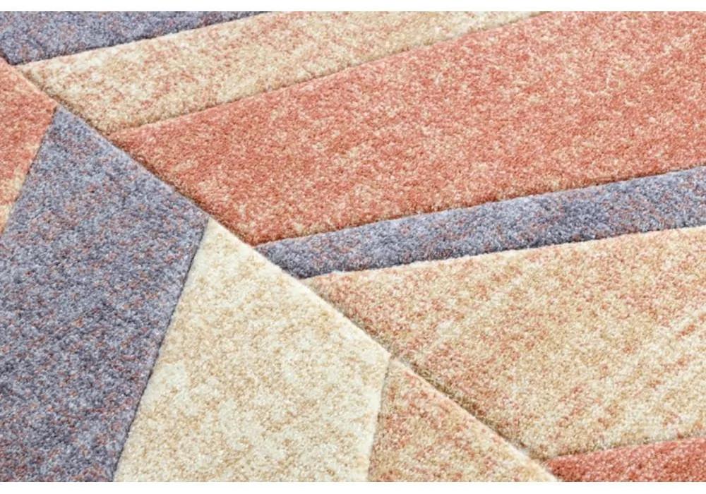 Kusový koberec Luxo terakotový 80x150cm