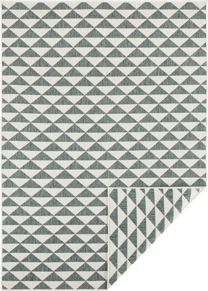 Bougari - Hanse Home koberce Kusový koberec Twin Supreme 103768 Green/Cream - 80x150 cm