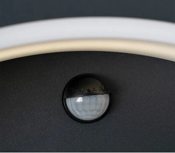 Brilagi - LED vonkajšie nástenné svietidlo so senzorom ARCELO LED/8W/230V IP54