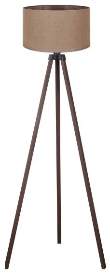 Duolla - Stojacia lampa 1xE27/60W/230V pr. 44 cm hnedá