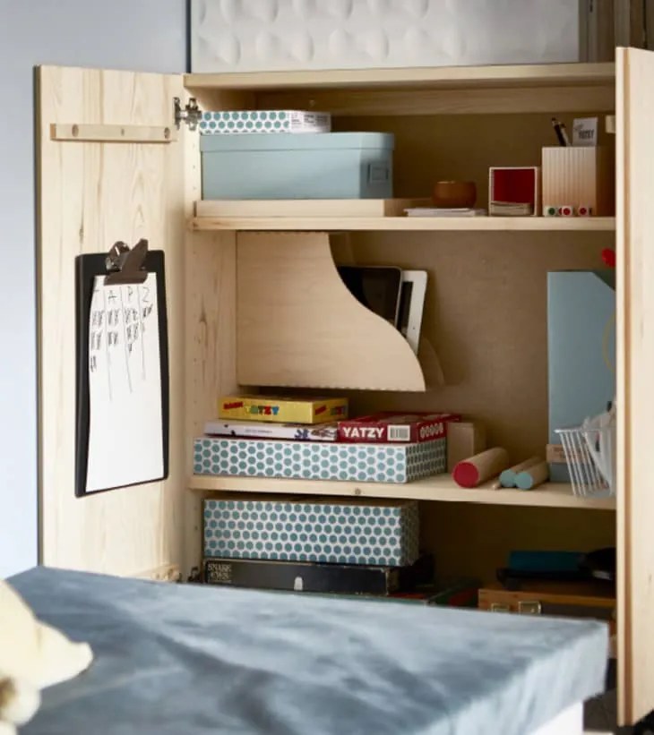 Čisté dřevo Drevený organizér / priečinok na dokumenty alebo časopisy