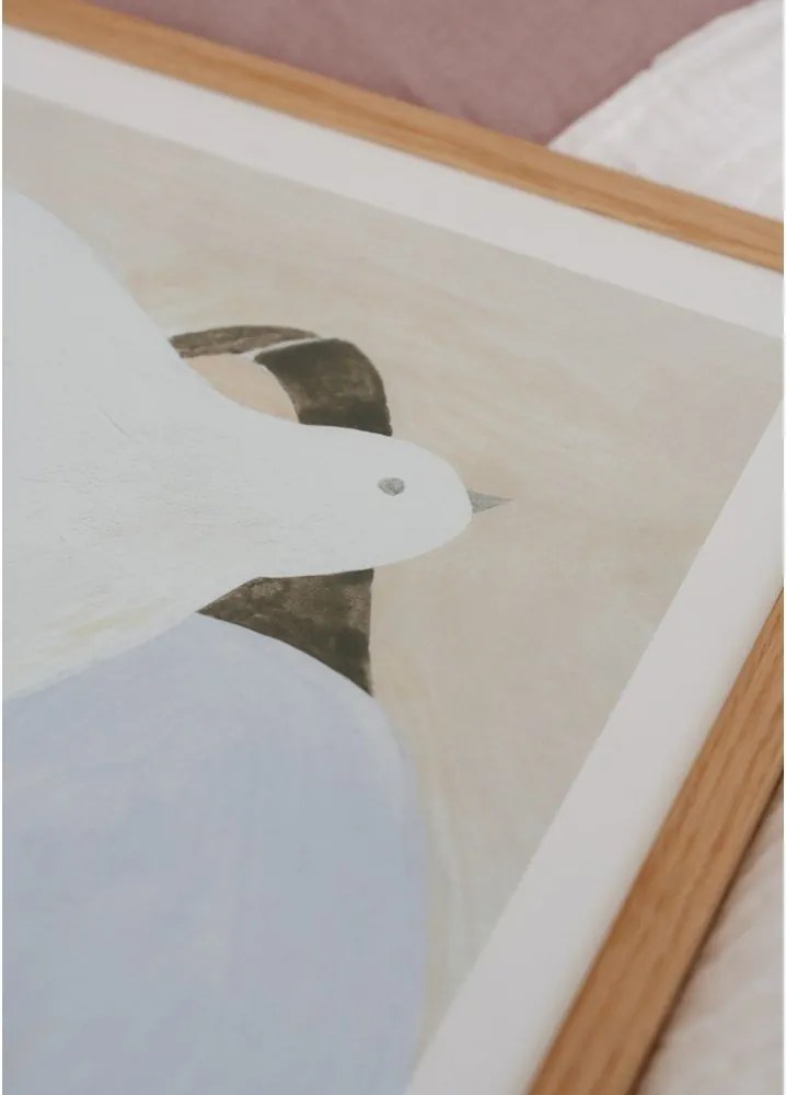 Plagát 70x50 cm Bright Bird – Clara Schicketanz – The Poster Club