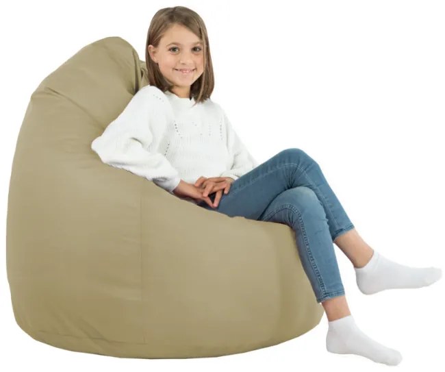 Sedací vak SAKO zemitý ekokoža