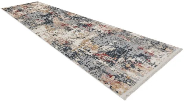 Koberec / behúň DISTIN 0123A ružový / púdrový / biely