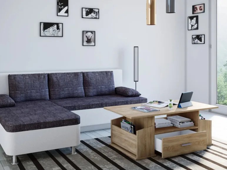 VCM Konferenčný stolík Junata (dub sonoma)  (100293434)