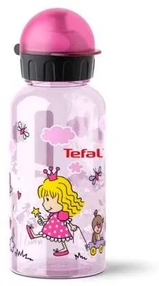 Detský set Tefal KIDS K3169114 dóza plast + fľaša tritan 0,4l ružová princezná