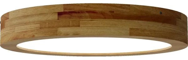 APLED - LED Stropné svietidlo RONDO LED/36W/230V pr. 40 cm dub