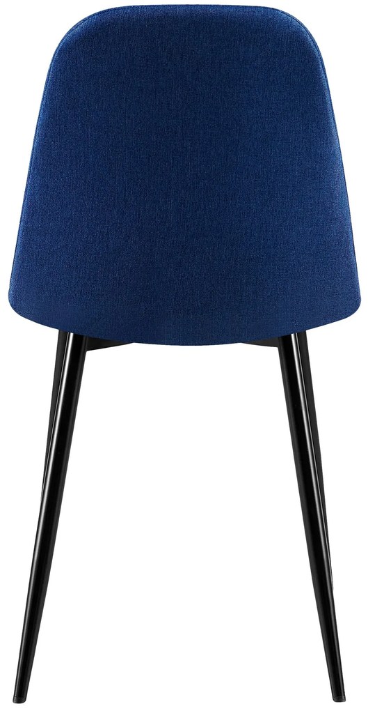 Stolička Giverny látka - modrá