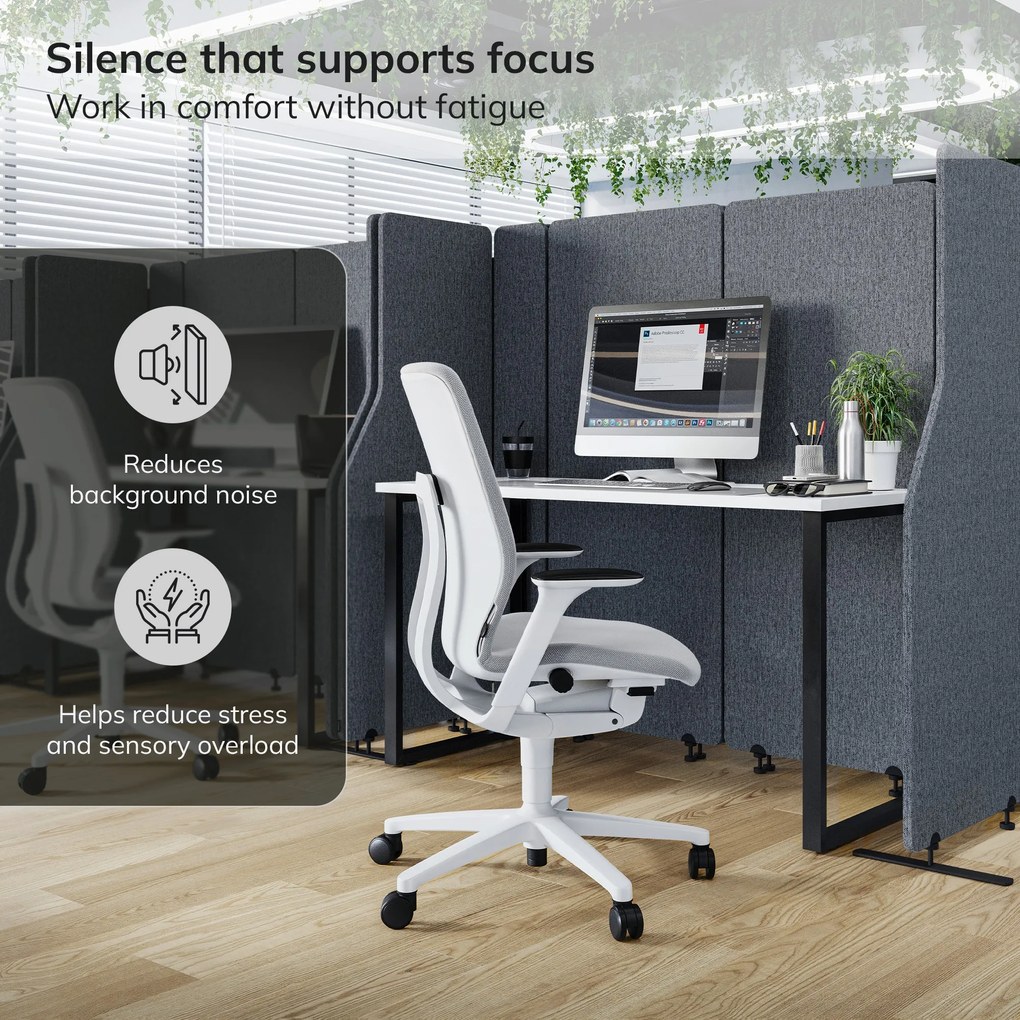 Akustická stena SADIE Carbon Fog 280/145 cm