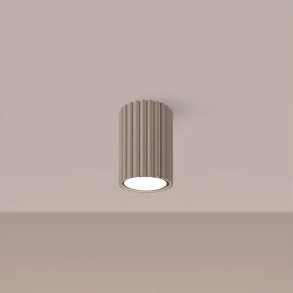 Brilagi - LED bodové svietidlo CRESTO 1xGU10/10W/230V 10 cm taupe