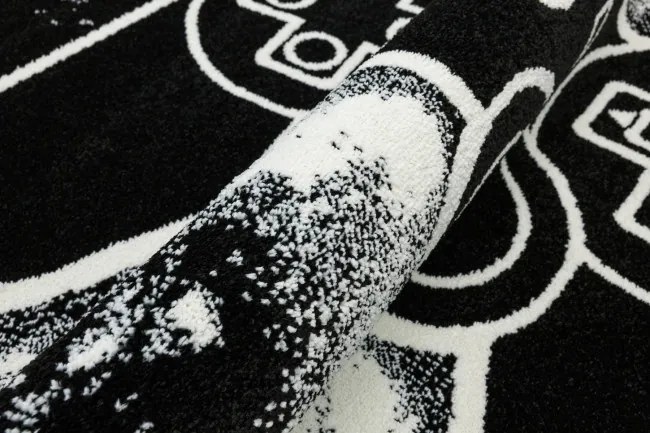 Koberec Lima G932A čierny / biely