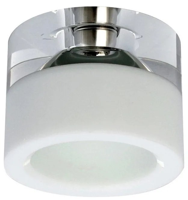 Downlight 71014 čírej/biele sklo 1xG9/40W