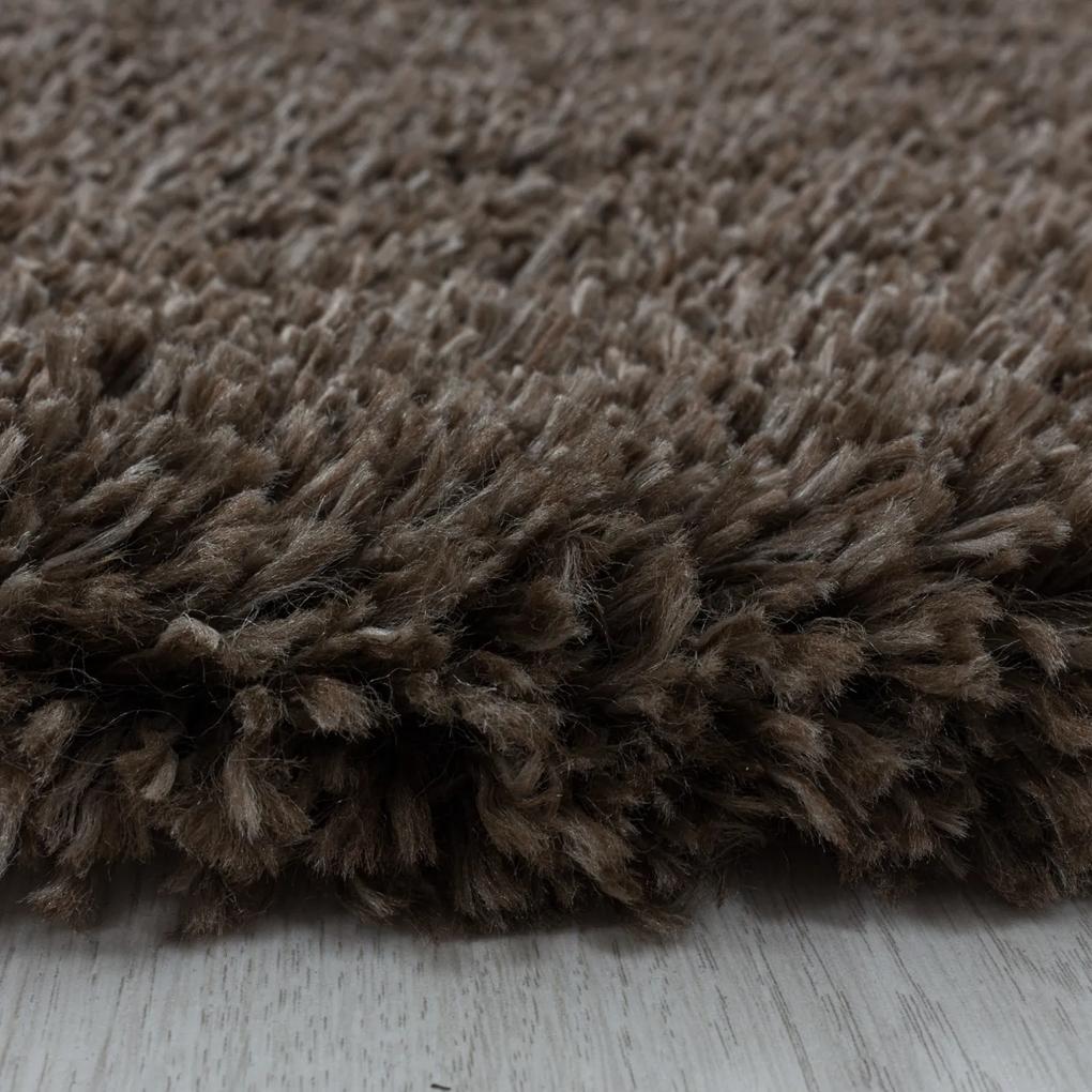 Ayyildiz koberce Kusový koberec Fluffy Shaggy 3500 brown - 280x370 cm