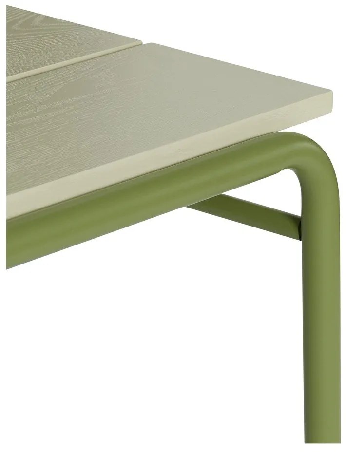 Zeleno-sivá lavica Koi – Hübsch