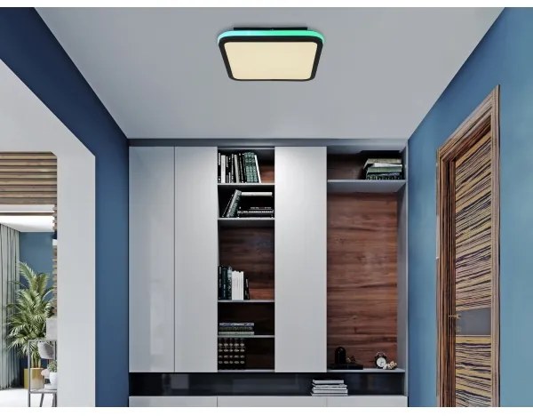 Globo 41391-40 - LED RGBW Stmievateľné stropné svietidlo JAXXI LED/40W/230V + DO