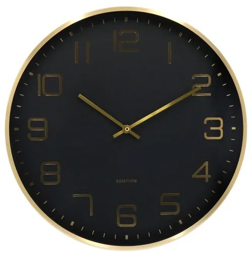 Nástenné hodiny Karlsson KA5973BK, 40cm