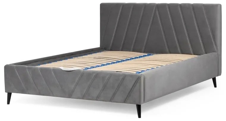 Hector Čalouněná postel Calypso 160x200 šedá