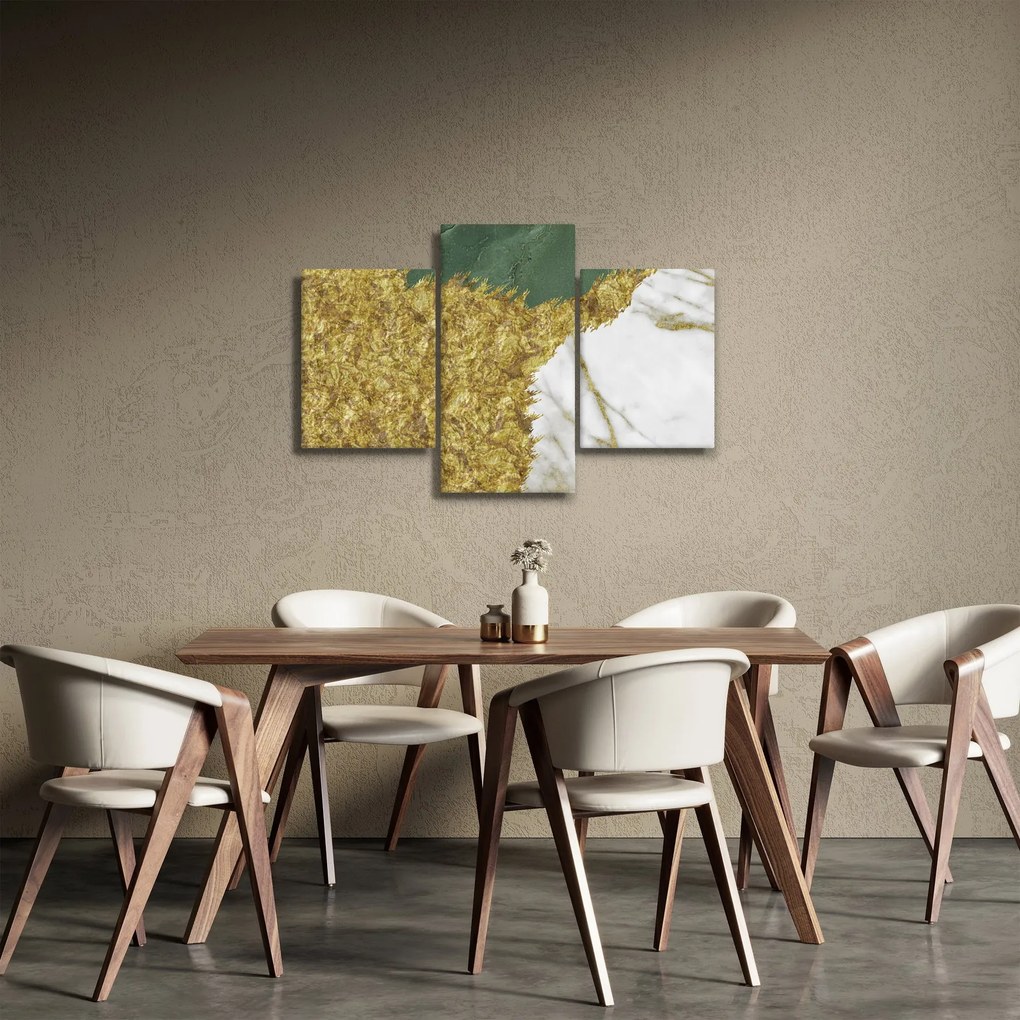 Obraz - Zelený mramor N⁰2 (90x60 cm)