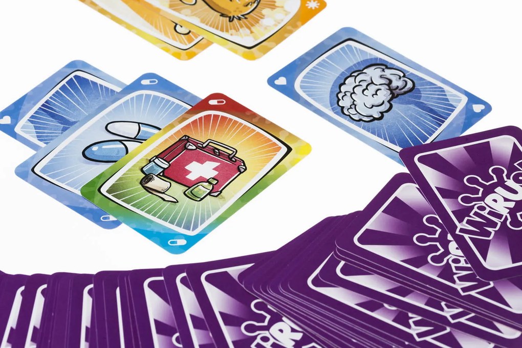 KIK Kartová hra MUDUKO Virus Party Game 8+