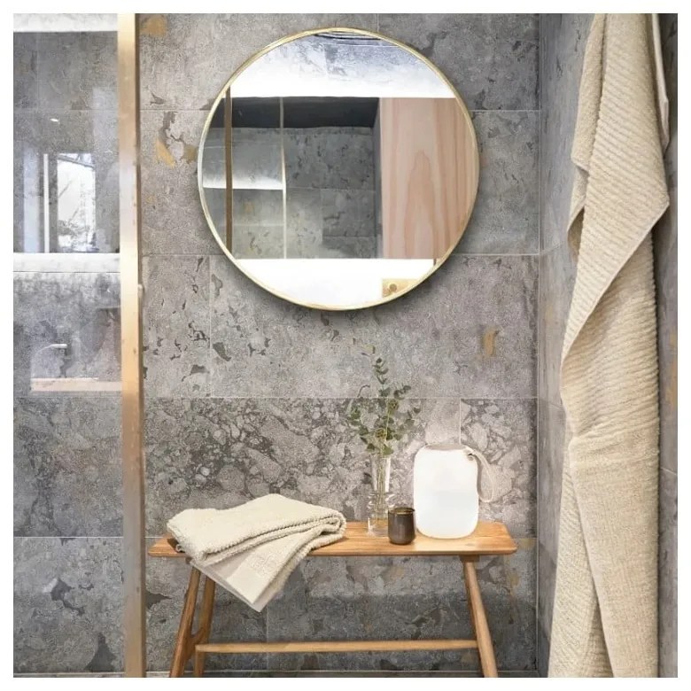 Nástenné zrkadlo ø 60 cm Vardo – Villa Collection