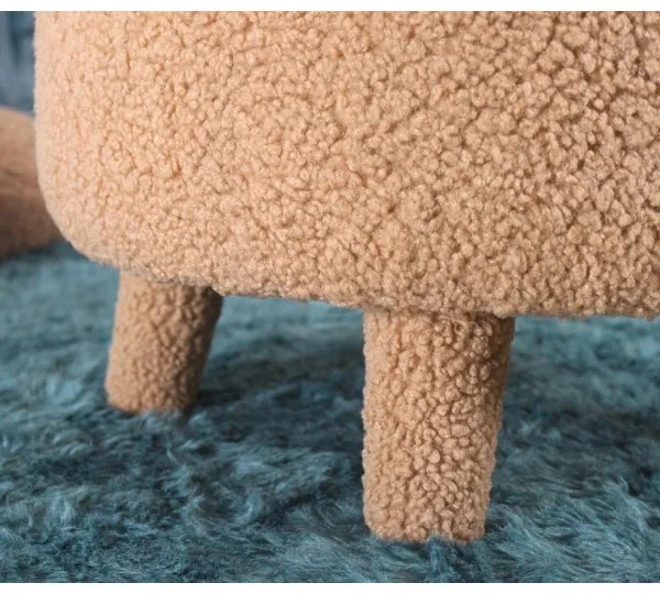 Detské kreslo PIXI pr. 46 cm hnedé