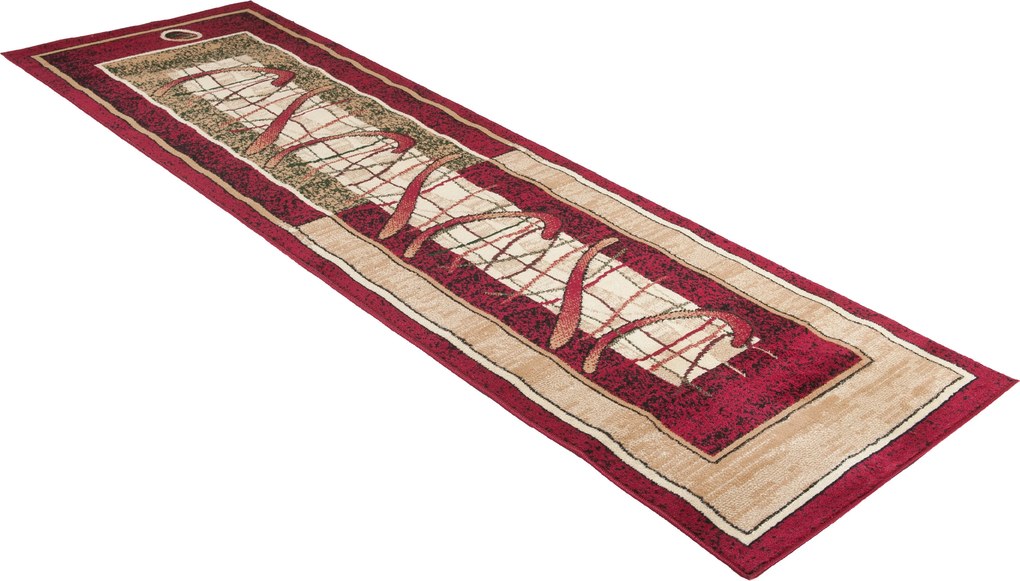 TA Koberec 5118B ČERVENÝ ATLAS PP Rozmer: 80x300 cm