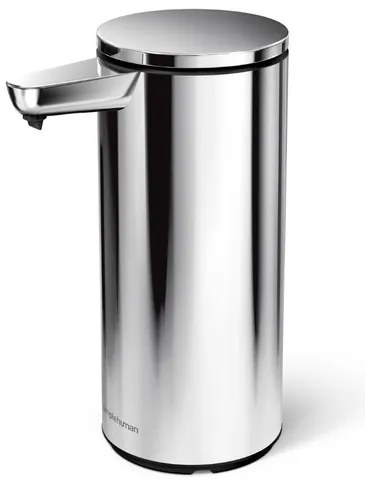 Simplehuman bezdotykový dávkovač mydla – 266 ml lesklá nerezová oceľ dobíjací ST1092