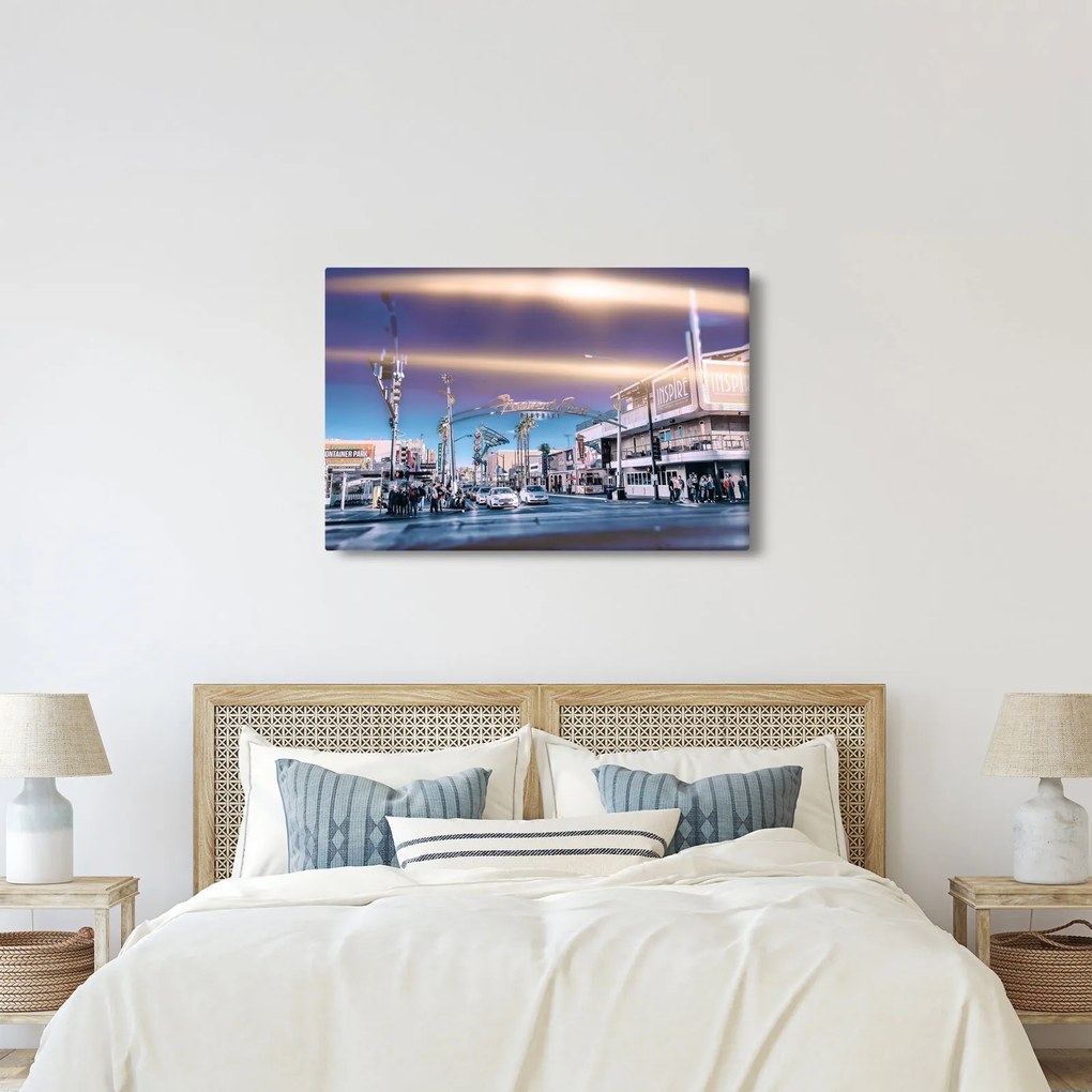 Obraz ulice v Las Vegas (90x60 cm)