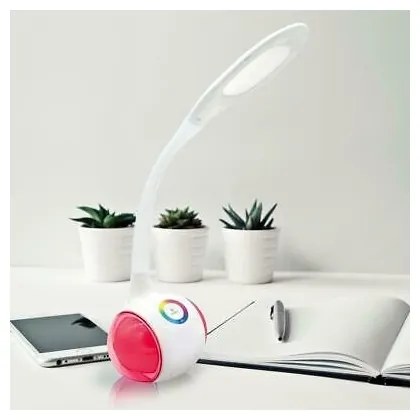 LED RGB Stmievateľná nabíjacia stolná lampa LED/5W/5V 2400 mAh