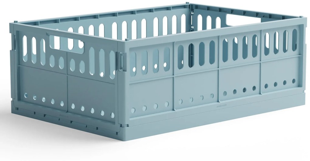 Made Crate Skladacia prepravka Crystal Blue – maxi