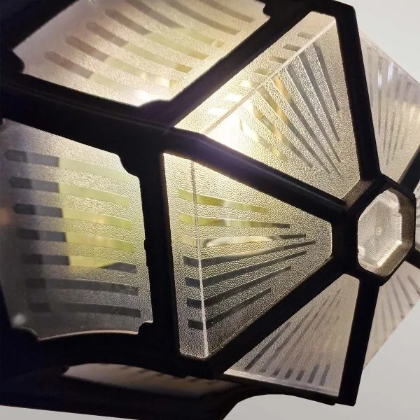 Elstead PR12-BLACK - Vonkajšie stropné svietidlo PARISH 1xE27/60W/230V IP44